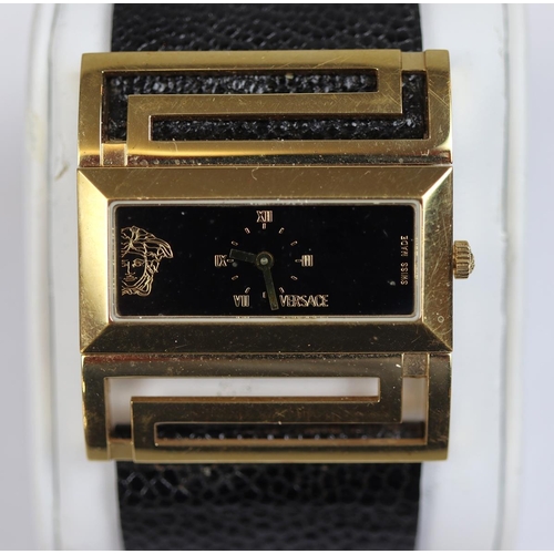 111 - Versace watch with serial number receipt