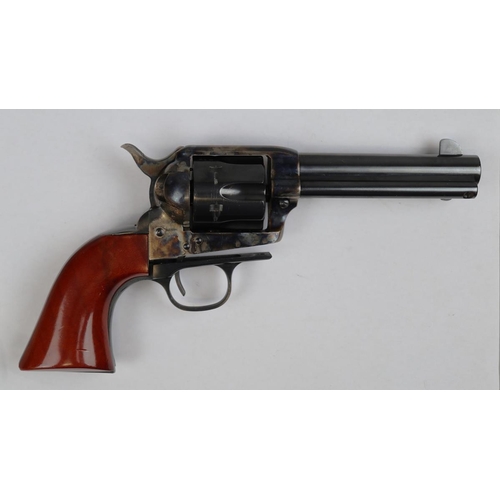 119 - Uberti. Colt 45 .380 Blanc 9mm blank firing replica No 85311, blued frame with walnut grip, in box