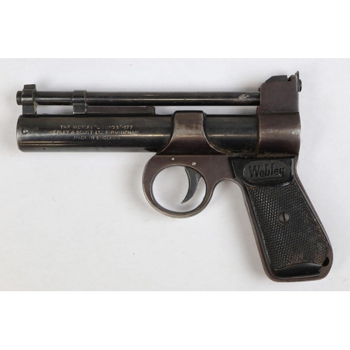 125 - Webley junior .177 pistol junior model in original box