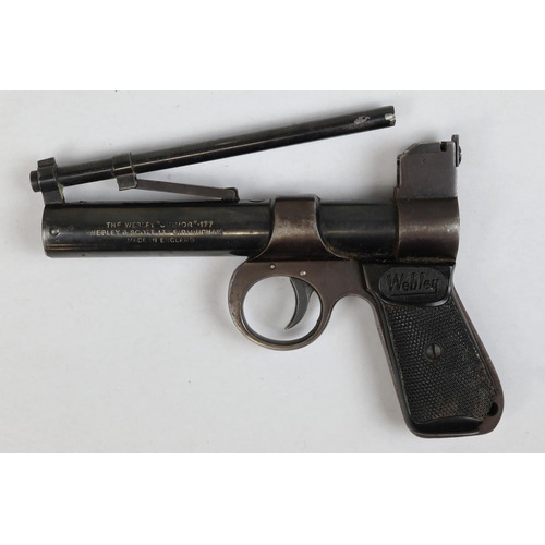 125 - Webley junior .177 pistol junior model in original box