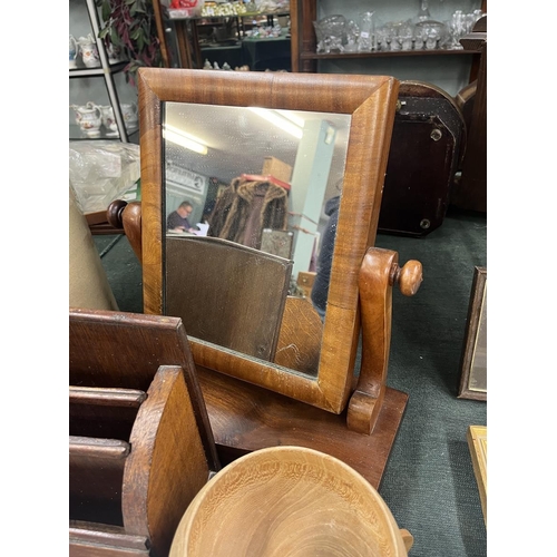 266 - Collectables to include vanity mirror, bell, pewter tankard commemorating the sinking of a submarine... 