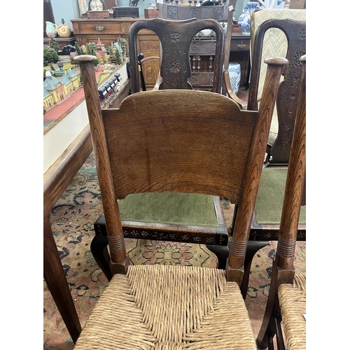 520 - Pair of punnett chairs for William Birch & Co C1904