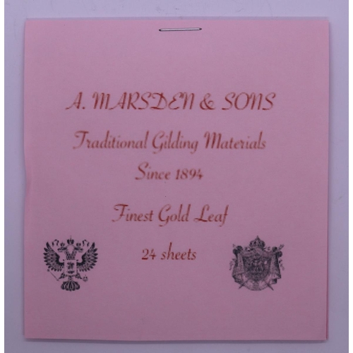 74 - 11 books of gold leaf