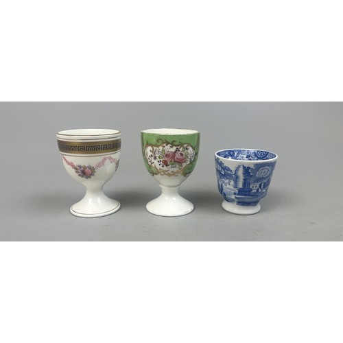 193 - Collection of ceramics to include egg cups to include antique examples