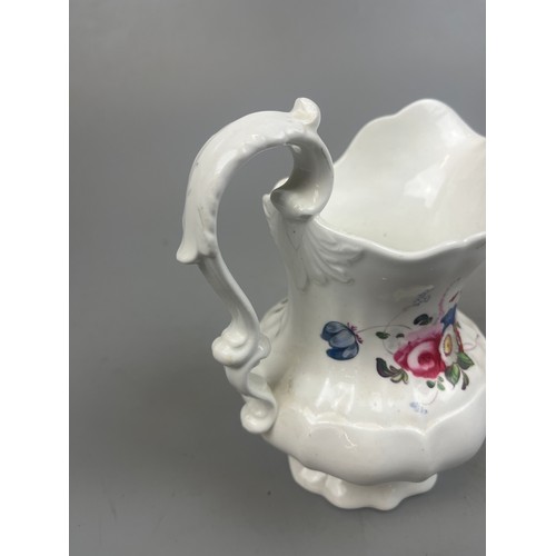 191 - 5 antique porcelain jugs