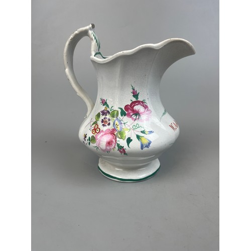 191 - 5 antique porcelain jugs