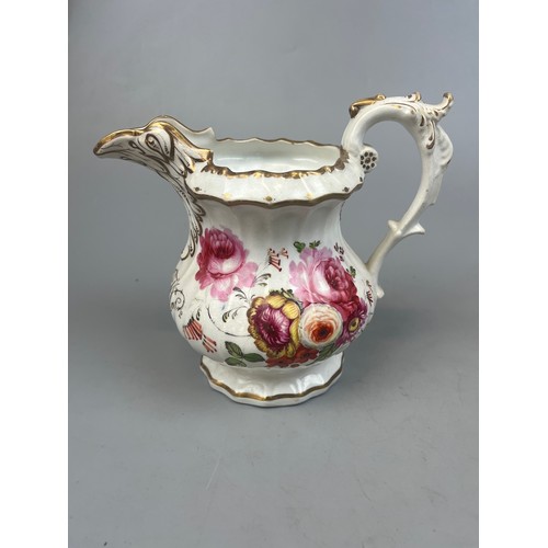 191 - 5 antique porcelain jugs