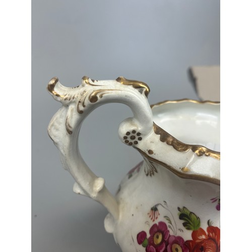 191 - 5 antique porcelain jugs