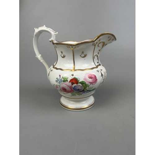 191 - 5 antique porcelain jugs