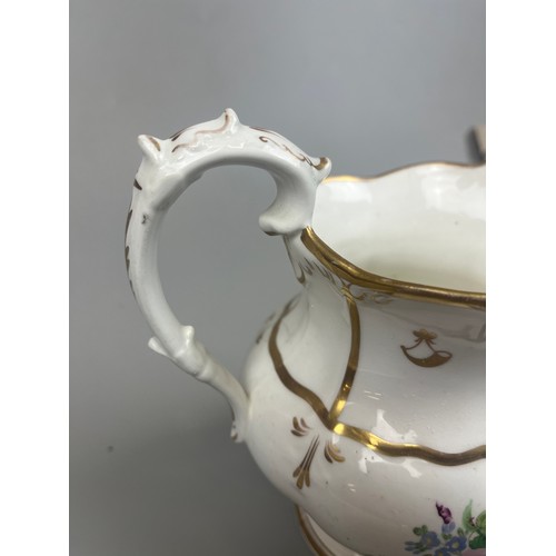 191 - 5 antique porcelain jugs