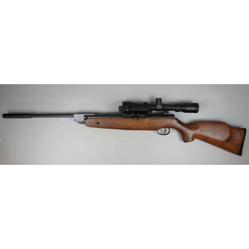 146 - SMK 20M .22 Air rifle with Hawke telescopic sighting & laser sight