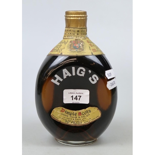 147 - George VI bottle of Haig Dimple