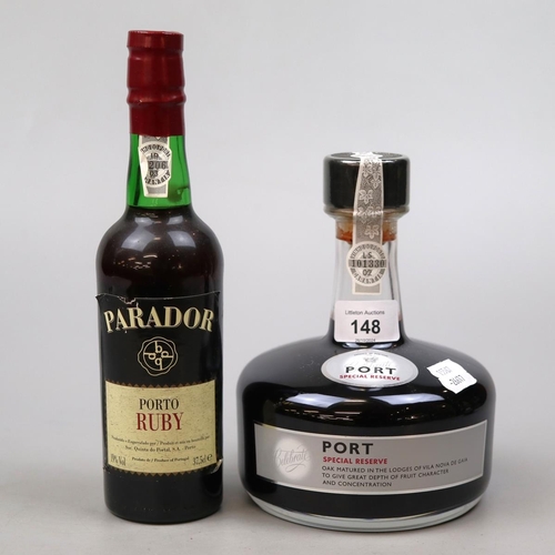 148 - 2 bottles of port