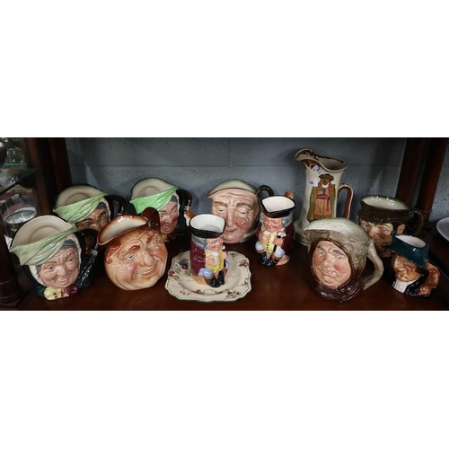 199 - Collection of Royal Doulton Toby Jugs