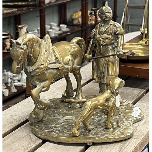 249 - Large brass figure