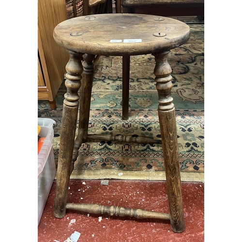 288 - Antique kitchen stool