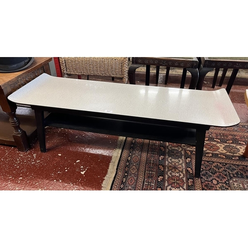 441 - Vintage formica topped coffee table