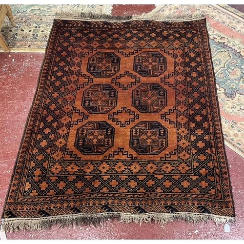 468 - All wool Khayam Bokhara rug - Size 190cm x 152cm