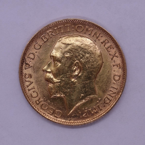 111 - Full gold Sovereign dated 1913