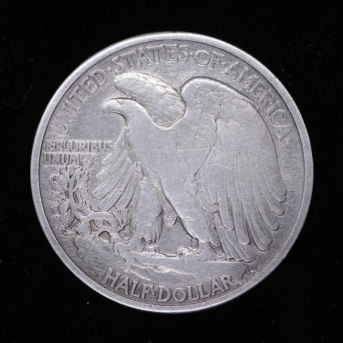 114 - Silver American half dollar dated 1939