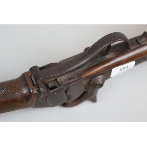 145 - Sharps 1853 Model Breech-Loading Percussion Carbine