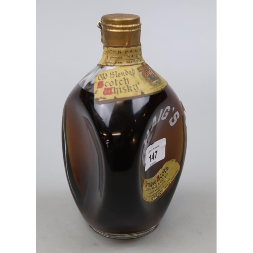 147 - George VI bottle of Haig Dimple