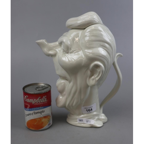 164 - Fluck & law Ronald Reagan caricature teapot