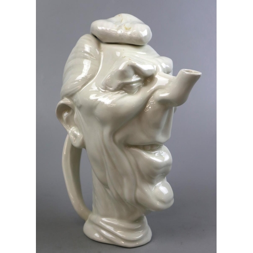 164 - Fluck & law Ronald Reagan caricature teapot