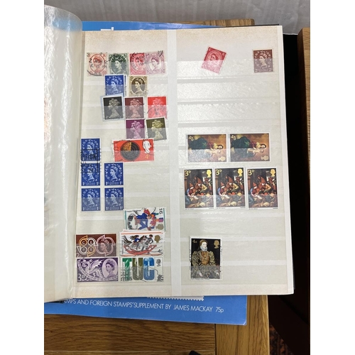 228 - Stamps - Collection of stamp albums and stamp related books