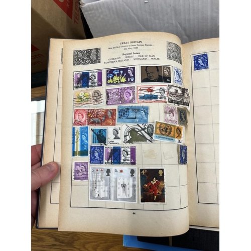 228 - Stamps - Collection of stamp albums and stamp related books