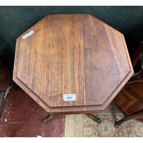 261 - Octagonal sewing table