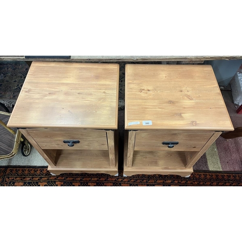 282 - Pair of bedside tables