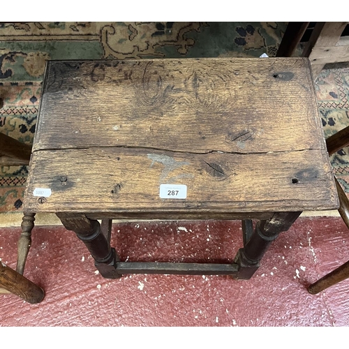 287 - Coffin stool