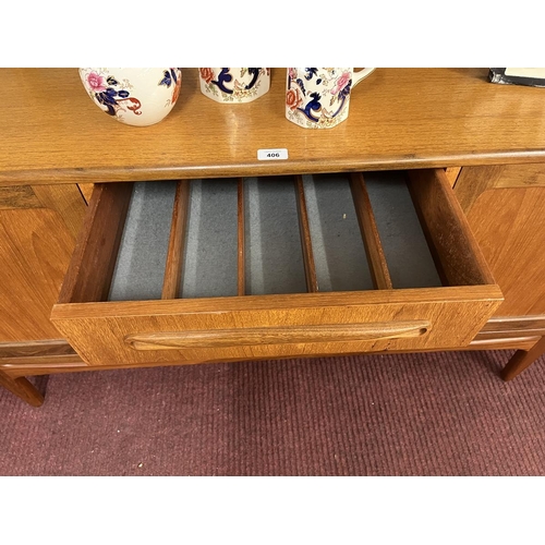 375 - V.W. Wilkins for G Plan Mid-century sideboard - Approx W: 214cm D: 46cm H: 79cm