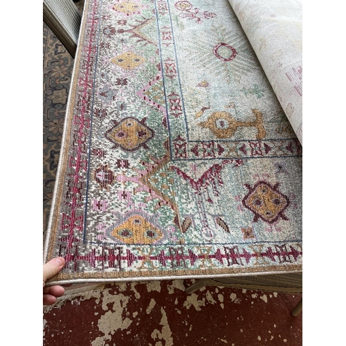 434 - Large multicoloured rug - Approx size 240cm x 300cm