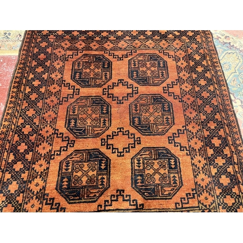 468 - All wool Khayam Bokhara rug - Size 190cm x 152cm