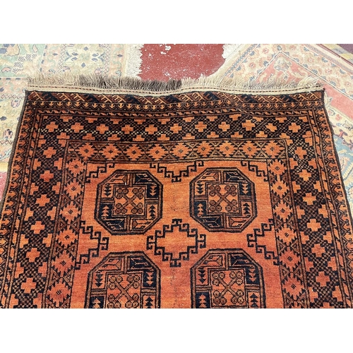 468 - All wool Khayam Bokhara rug - Size 190cm x 152cm