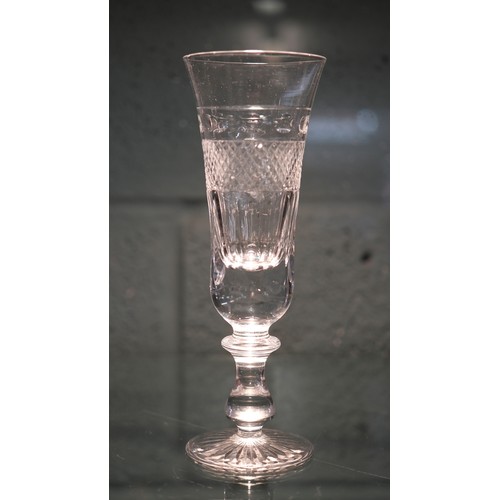 177 - Large collection of CUMBRIA CRYSTAL. Finest English Crystal glasses including famous ‘Old Fashioned ... 