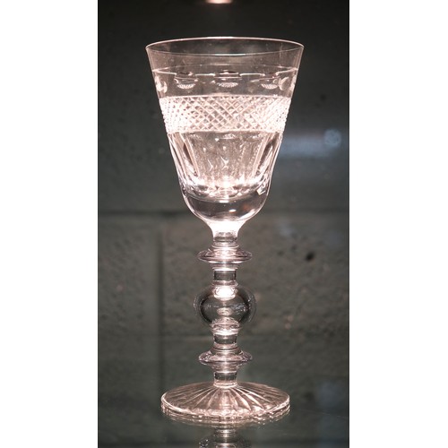 177 - Large collection of CUMBRIA CRYSTAL. Finest English Crystal glasses including famous ‘Old Fashioned ... 