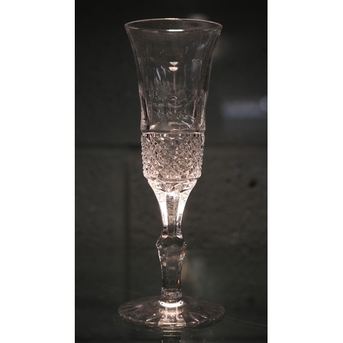 178 - Collection French Crystal St. Louis Florence Pineapple Cut glasses