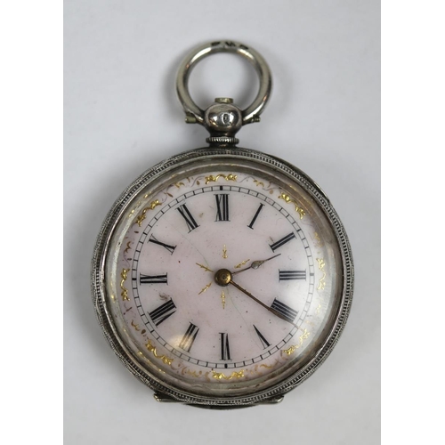 144 - Silver pocket watch