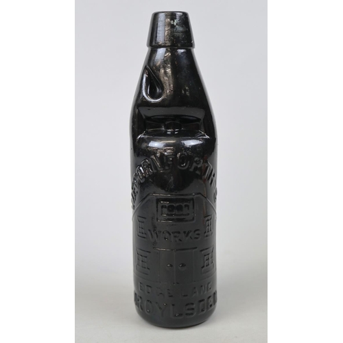 196 - Early cod bottle - W F Cornforth's