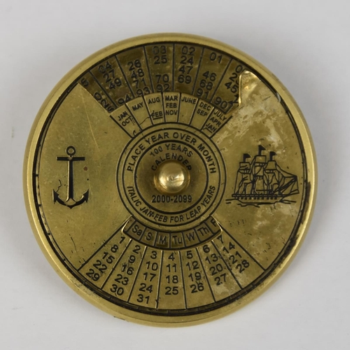 202 - Brass sailors calendar