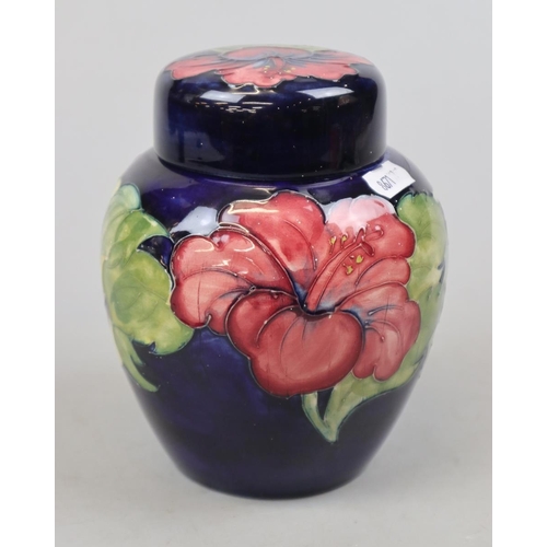 218 - Moorcroft ginger jar - Approx H: 15.5cm