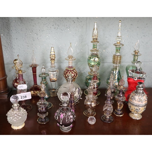 238 - Collection of scent bottles