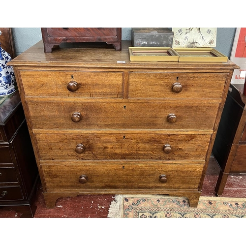 358 - Chest of 2 over 3 drawers - Approx W: 107cm D: 52cm H: 102cm