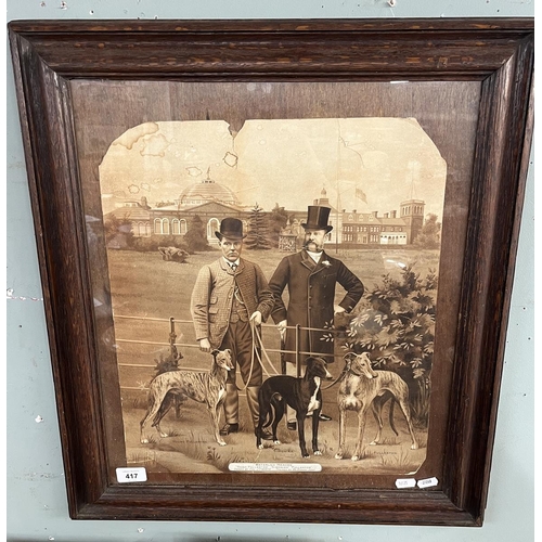 417 - Framed print - Waterloo Hero's