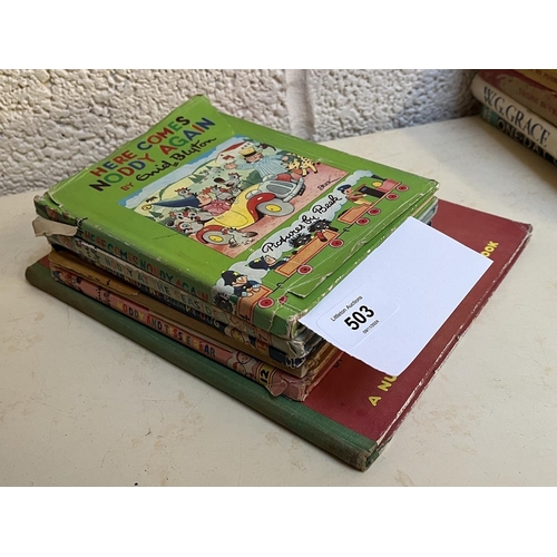 503 - 6 Enid Blighton books - Noddy