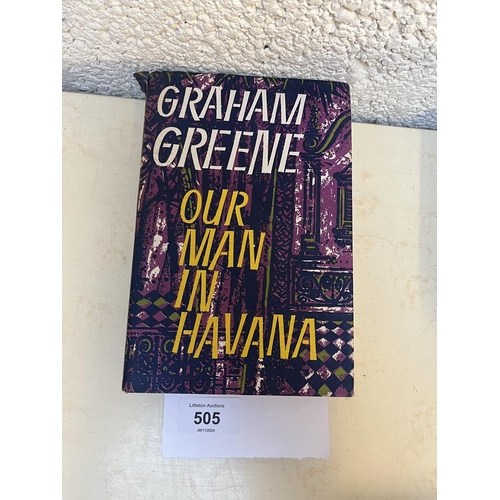 505 - Book - Graham Green Our Man In Havana