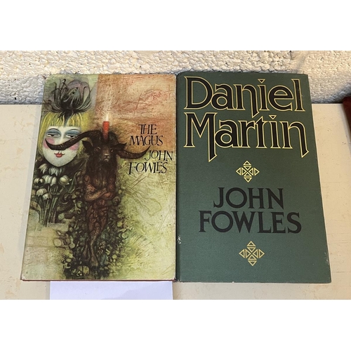 506 - 2 books by John Fowles - The Magus and Daniel Martin 1977 1st edition